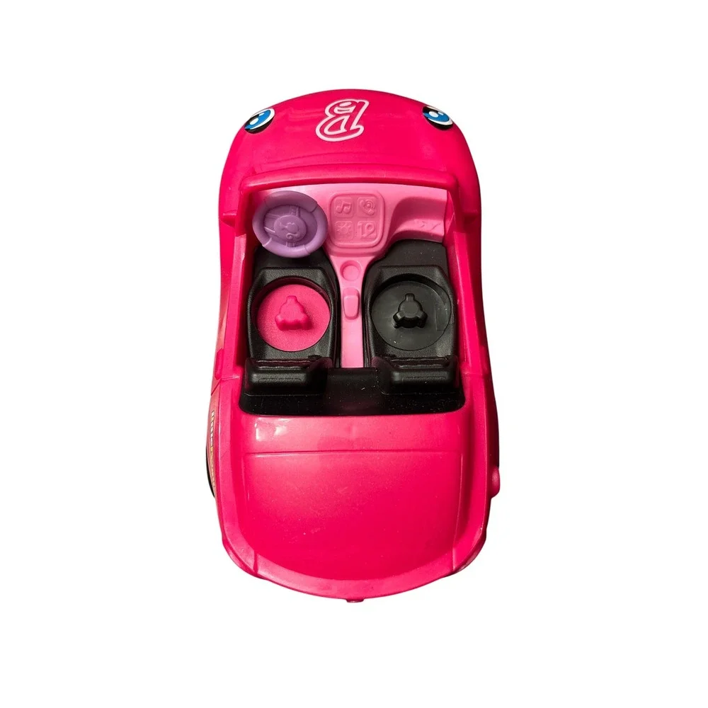 Fisher Price Little People Barbie Convertible Pink Toy Car 2022‎ Mattel